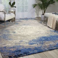 Blue Grey Twilight Rug Windswept Sky TWI22