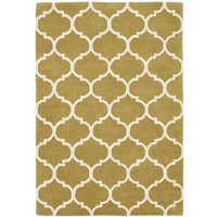 Albany Rug Ogee Ochre Wool