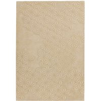 Starburst 3D Rug Natural Woolen Viscose