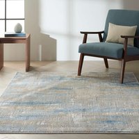 Calvin Klein Ck950 Rush CK951 Blue Beige Rug