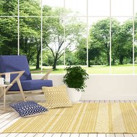 Halsey Reversible Rug Mustard