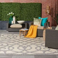 Cozumel Outdoor Cream Grey CZM04 Rug