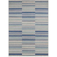 Muse Rug 05 Stripes Pastel Blue