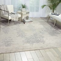 Silk Shadows Rug SHA14 Ivory Silver