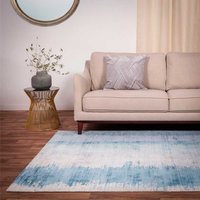Juno Abstract Rug Aquamarine
