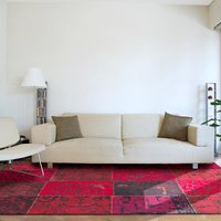 Vintage Rug Multi 8014 Red
