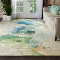 Prismatic PRS16 Sea Foam Wool Rug