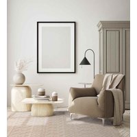 Asra Ivory Wool Fringed Rug