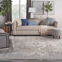 Lynx LNX01 Ivory Charcoal Thin Classic Rug