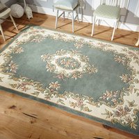 Royal Aubusson Rug Green Runner