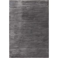 Kuza Plain Stripe Charcoal Modern Rug