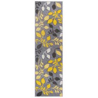 Grey Cream Portland Rug 10961 Runner