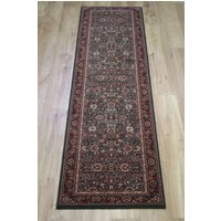 Green Kashqai wool Rug 4362 400 Runner