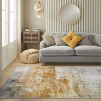Washable Rug Modern Lux Ivory Gold