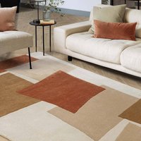 Romy 13 Papercut Red Eco Friendly Modern Rug