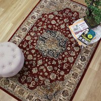 Da Vinci Rug Burgundy Gold 570559 1464 Runner