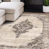 Cadiz Traditional Grey Rug