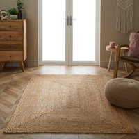 Stockport Natural Brown Handwoven Rug