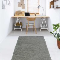 Jazz Shaggy Rug Silver Runner
