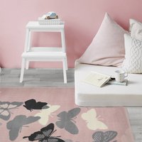 Maestro Butterfly Blush Pink Rug