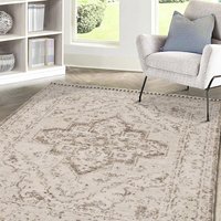 Mateo Traditional Grey Vintage Rug