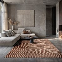 Structures Berber Ksar Brown 9653 Indoor Outdoor Washable Eco Rug