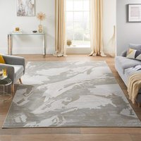 Skyline SK104 Abstract Ivory Grey Rug by Concept Looms