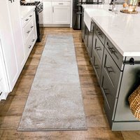 Emperor Onyx Modern Abstract Beige Rug Runner