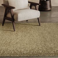 On Sale Twilight Thick Shaggy Gold Rug Runner 80x230cm