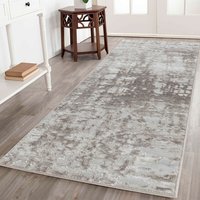 Serenity Lines Contemporary Stone Rug Runner