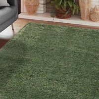 On Sale Jazz Shaggy Rug Sage Green 140x200cm