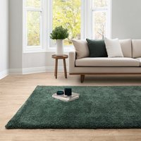 Atlas Emerald Shaggy Plain Rug