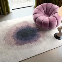 Drop Purple Smoke 2101 Indoor Outdoor Washable Eco Rug