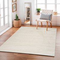 Freud Ambre Ivory Off-White Scandi Modern Rug