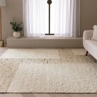 Napa Tumbla Beige Wool Rug