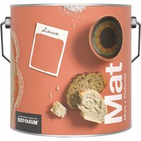 Rust-Oleum Peinture pour murs et plafonds mate lessivable - Sienne