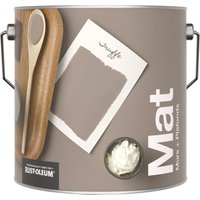 Rust-Oleum Peinture pour murs et plafonds mate lessivable - Truffe