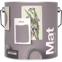 Rust-Oleum Peinture pour murs et plafonds mate lessivable - Iris