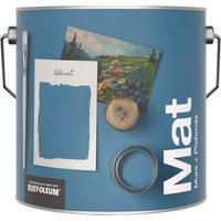 Rust-Oleum Peinture pour murs et plafonds mate lessivable - Bleuet