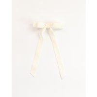 Luxury Velvet Double Ribbon Hair Bow - Barrette