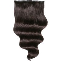 Brown Black Volumizer Clip In Hair Extensions
