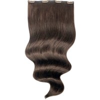 Cocoa Volumizer Silk Seamless Clip In Hair Extensions
