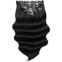 Jet Black - Seamless Clip In Remy Human Hair Extensions | Foxy Locks
