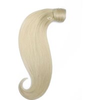 Platinum Blonde Wrap Ponytail Clip In Hair Extensions