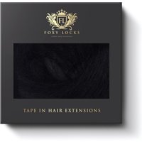 Jet Black LiteTape® Hair Extensions | Tape In