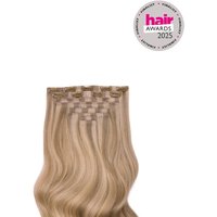 Cappuccino - Invisible 20" Deluxe Clip In Remy Human Hair Extensions 200g