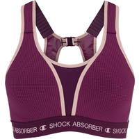 Shock Absorber Ultimate Run Bra Padded - Dark Purple - 38B - Women's Sports Bra