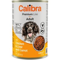 Calibra Dog Premium Line Chicken & Liver 12x1240g
