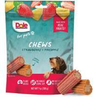 Dole Natural Dog Chews Strawberry & Pineapple Assorted Bag 200g
