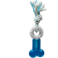 Canine Clean Peppermint Bone & Donut Dog Chew Toy Duo